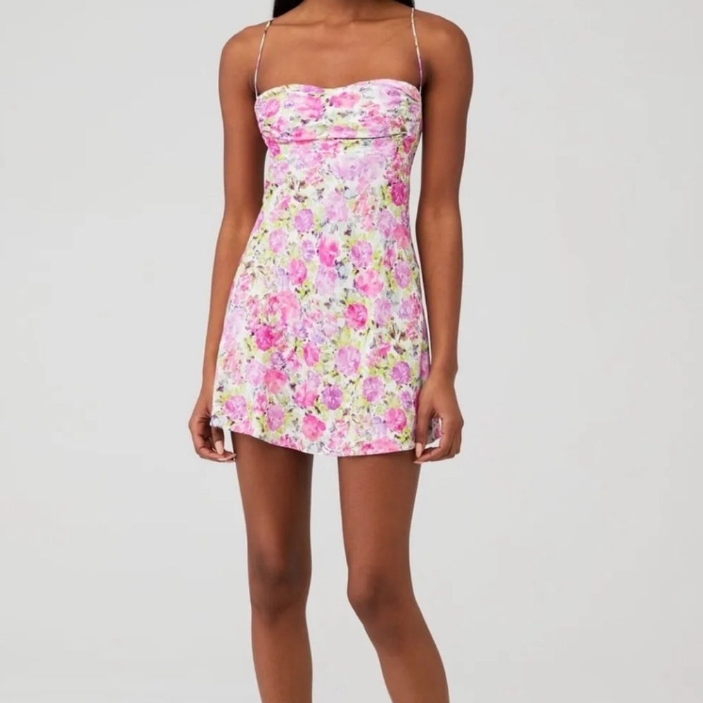 For love and lemons Paulina mini dress